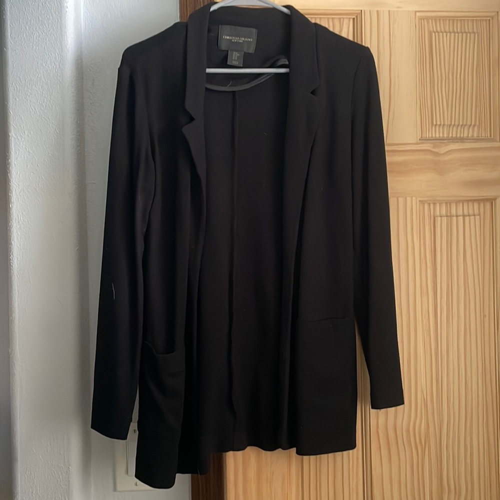 Christian Siriano size M blazer (long) black